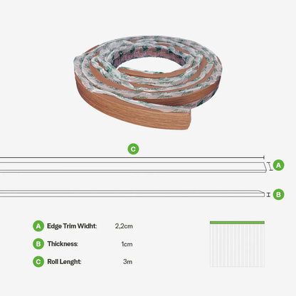 Edge Trim Strip – Slatted Wall Panels