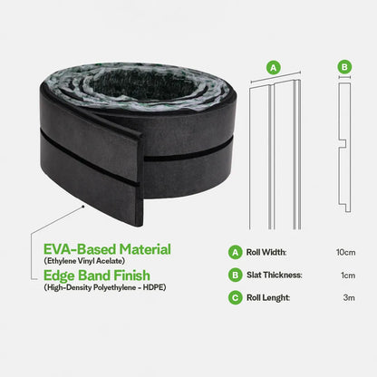 Peel & Stick Slatted Wall Panels Plus – DIY Wide Wood Look Decor